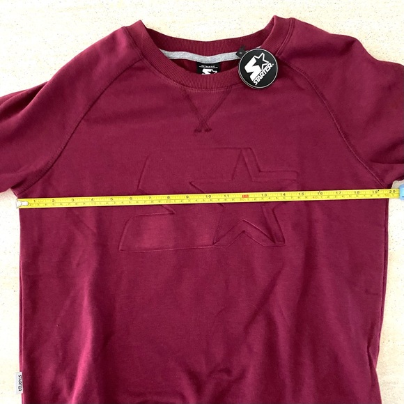 🌹3-x HOST PICK🌹 NWT STARTER Embossed Logo Sweatshirt - Picture 8 of 13